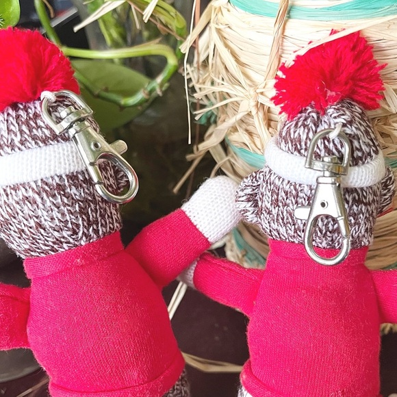 2 Plushland Alabama Monkeys With Beads NWOT - Picture 7 of 8